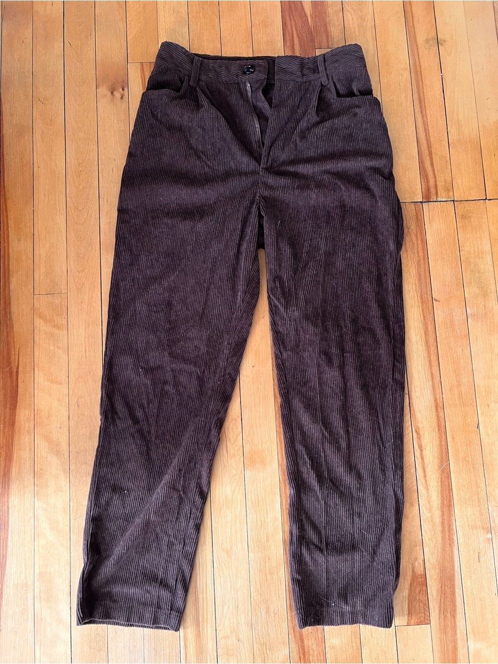 Brown Corduroy Women’s Pants